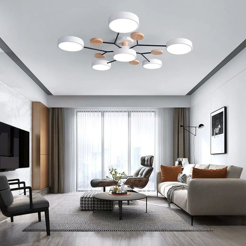 Plafondlamp voor opbouw, moderne led-kamerverlichting
