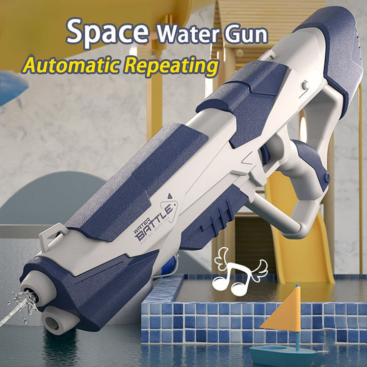 Waterpistool met drukstraal & USB-accu voor kinderen & volwassenen – SpritzPower X1