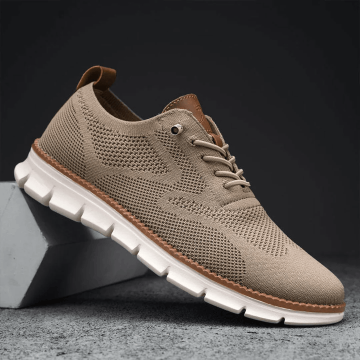 Ademende en ultracomfortabele herensneakers in minimalistisch design – Elias