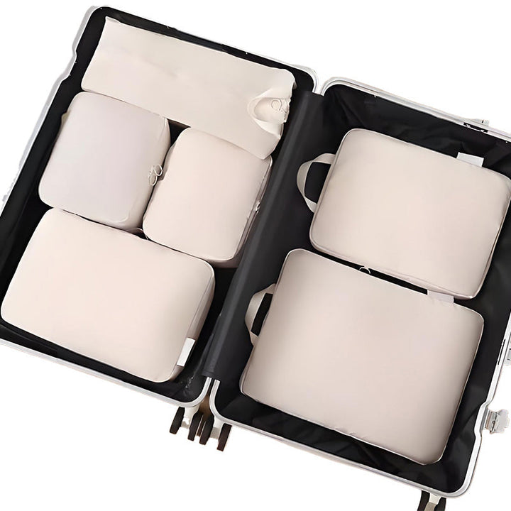 Set compressie-pakkubussen voor op reis – 6 organizertassen