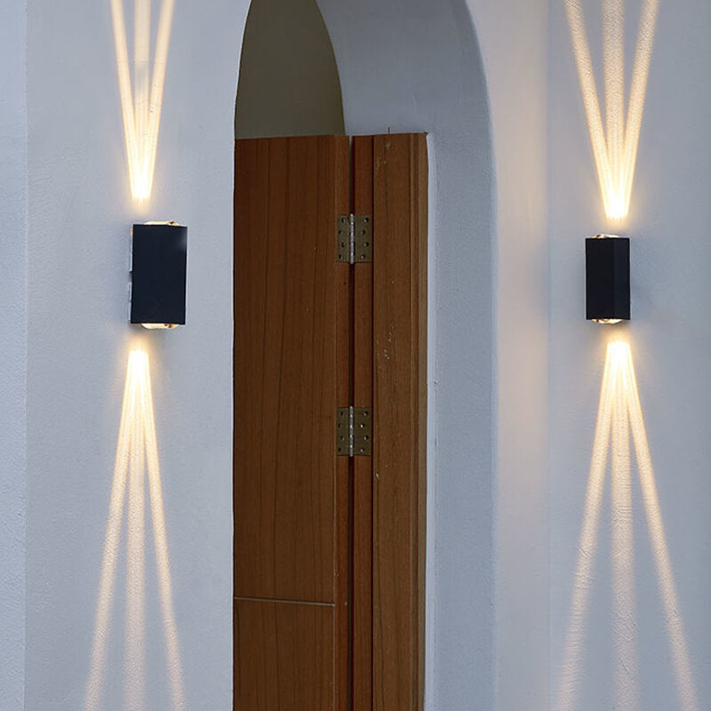 Waterdichte led-wandlamp voor buiten modern gebruik op patio en in de tuin