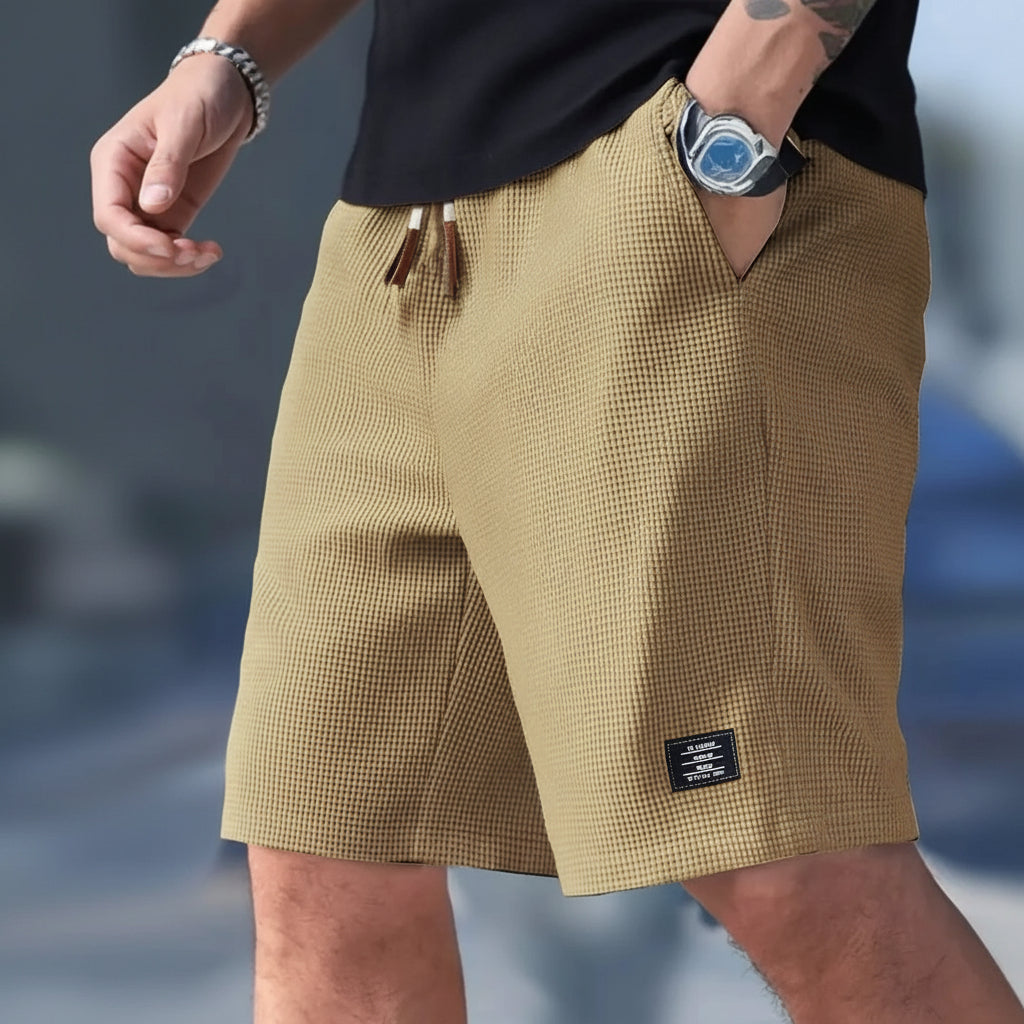 Men's Casual Sports Shorts Summer Loose Drawstring Pocket Pants