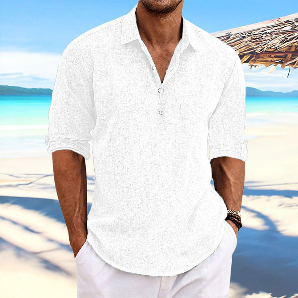 Sweat-absorbent Wrinkle-free Casual Short-sleeve