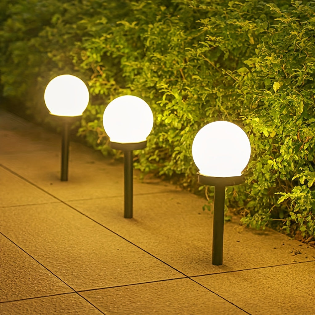 LED-solar tuinlampen – Bolvormige verlichting voor paden en tuinen
