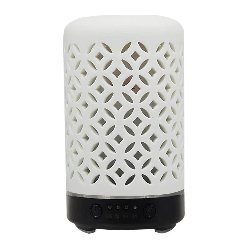 ZenLight - Stijlvolle Keramische Diffuser met LED Sfeerverlichting