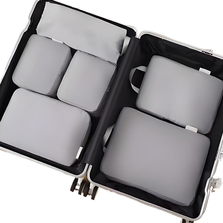 Set compressie-pakkubussen voor op reis – 6 organizertassen