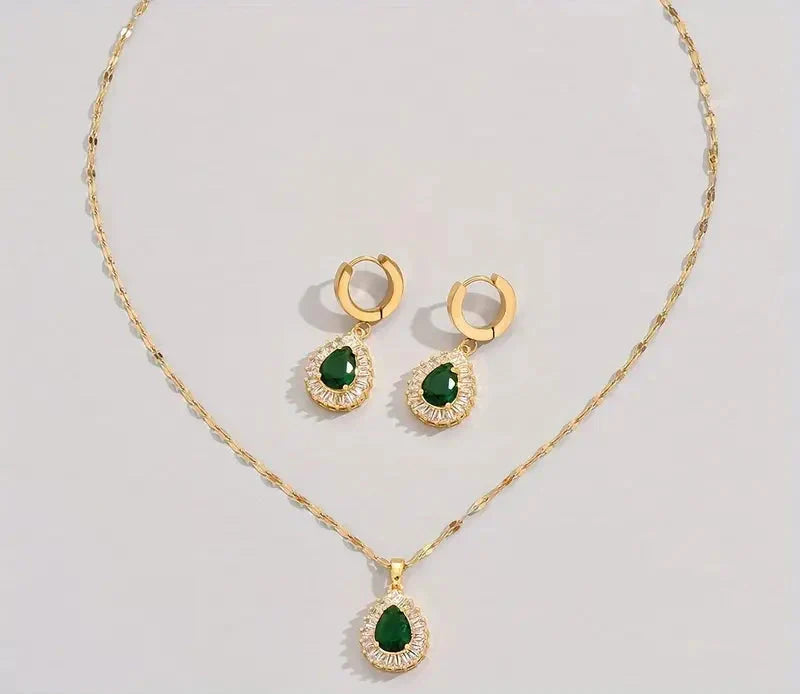 Elegante gouden ketting met subtiele hangers