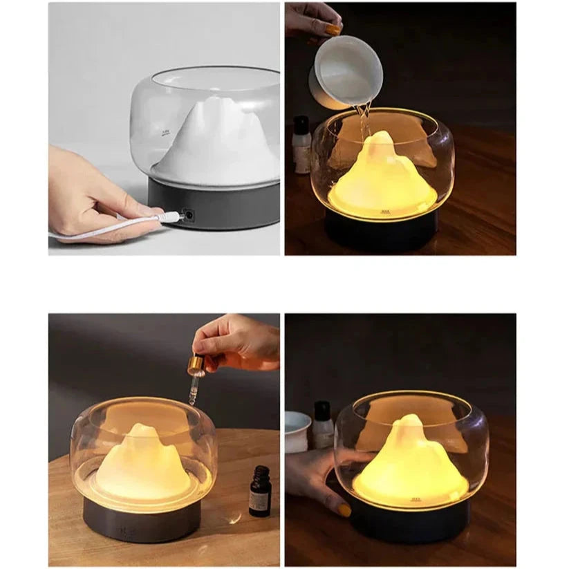 AirAura - Luxe Geurverspreider Met LED Verlichting Voor Een Rustgevende Sfeer