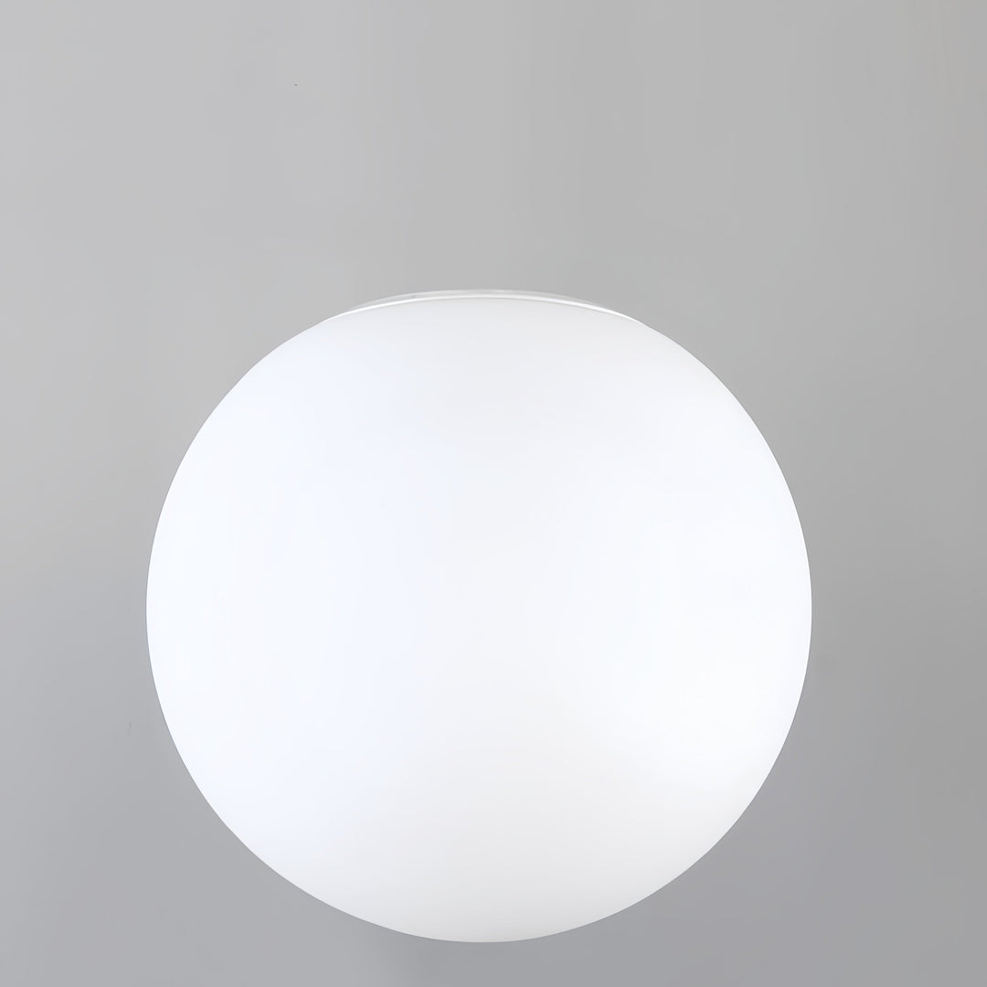 Eigentijdse bubbel-plafondlamp, ronde opbouwuitvoering