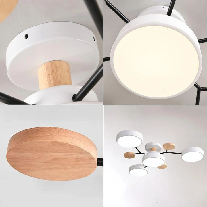 Plafondlamp voor opbouw, moderne led-kamerverlichting