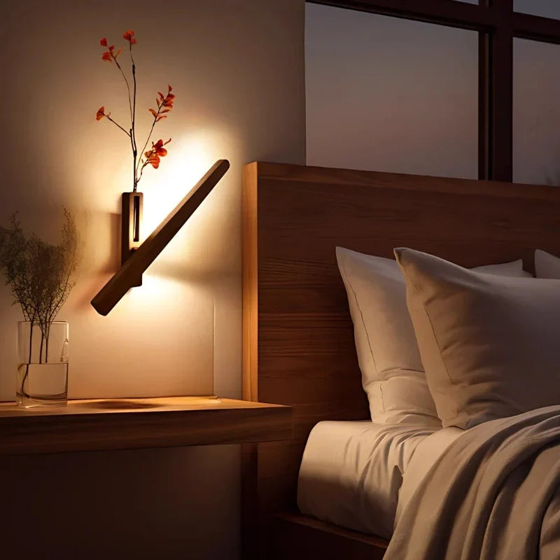 Wandlampen met ingebouwde vaas en instelbare gloed