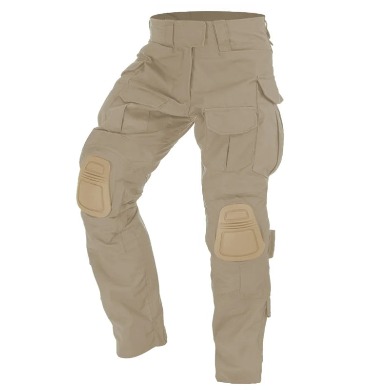 Tactische Cargobroek met Kniebescherming voor Outdoor & Werk