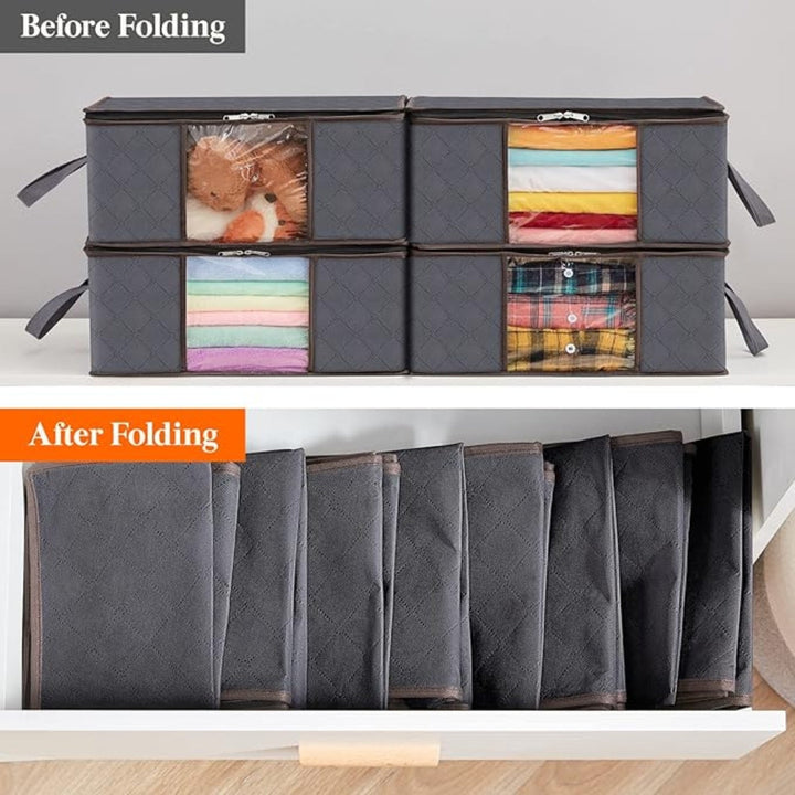 Grote kledingkastopbergzak, stofdichte organizer voor beddengoed en kleding
