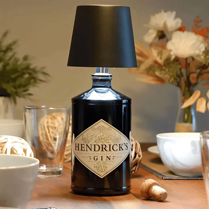 Flessenlamp-adapter, oplaadbare LED