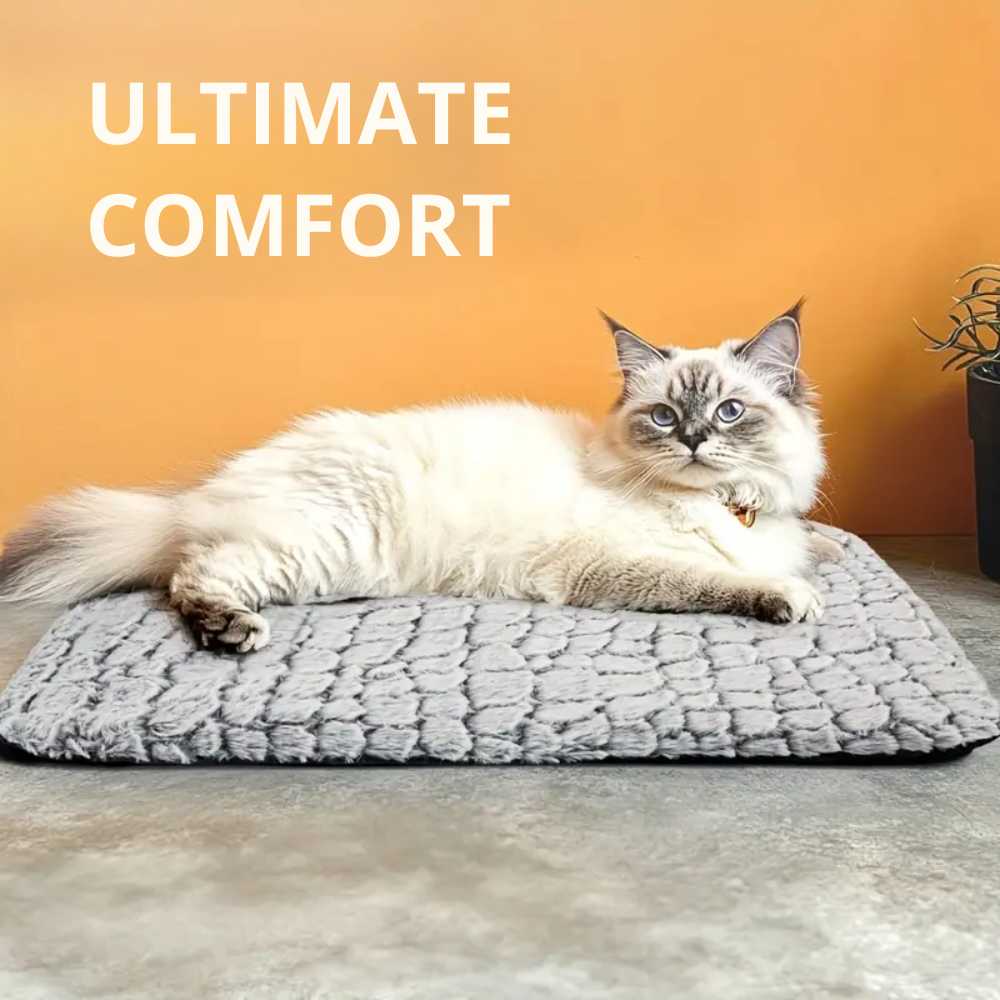 Warmtemat voor katten met afneembare, wasbare hoes