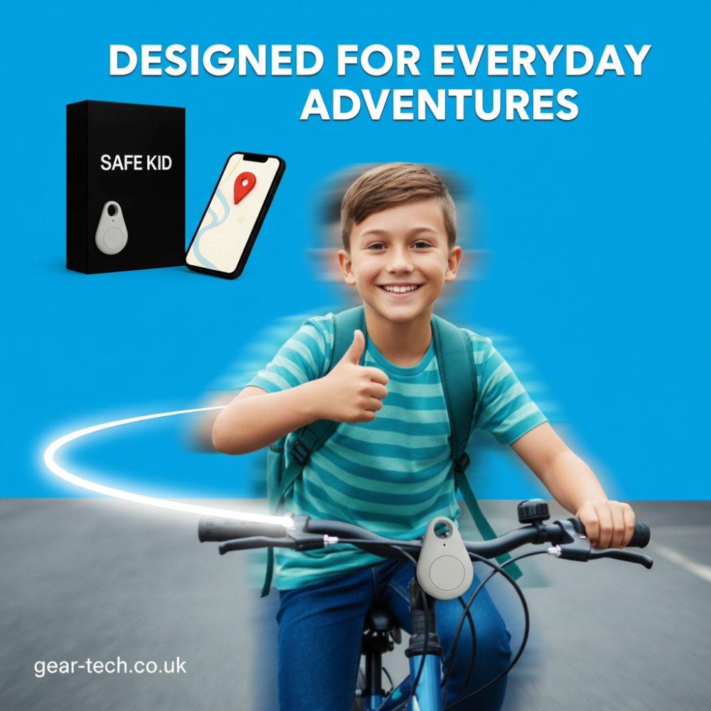 Locatietracker voor kinderen, realtime GPS & waterdicht ontwerp