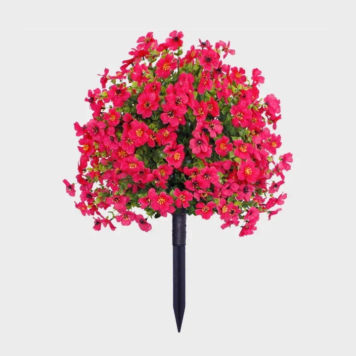 Onderhoudsvriendelijke kunstmatige tuinbloemen
