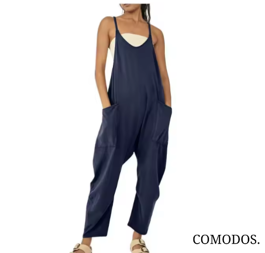 MaternEase Jumpsuit™ | Comfort Dat Met Je Meegroeit
