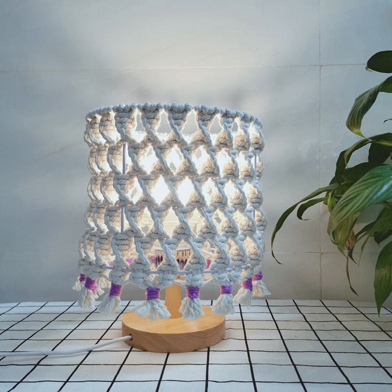 GlowRope - Handgemaakte Touwlamp met Warme LED Verlichting voor Sfeervol Interieur