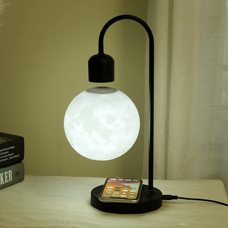 GlowSphere - Magnetische Levitatielamp met Touch-Control en Wisselende Kleuren