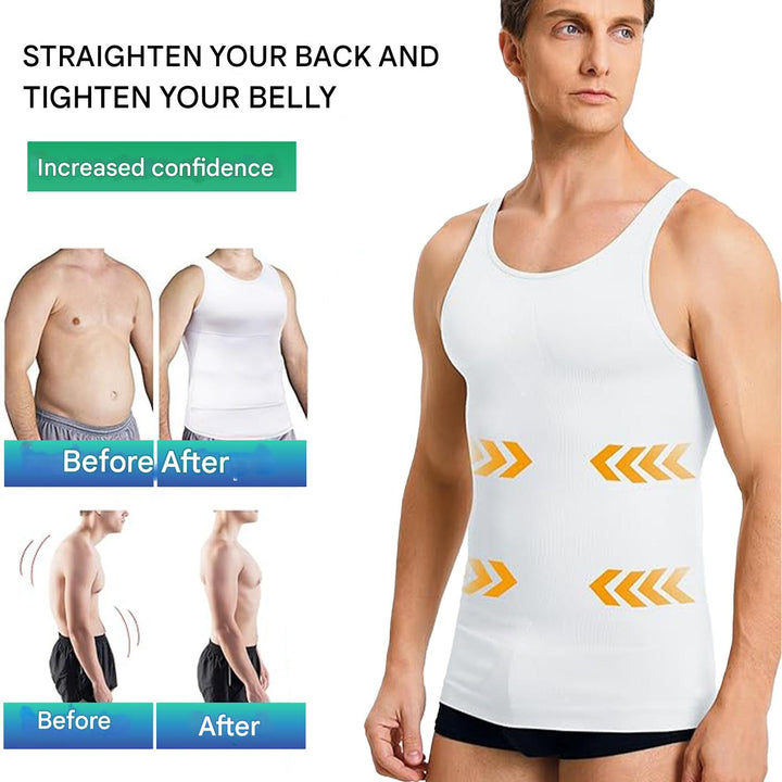 Corrigerend herenhemd met shaping-effect – Noah