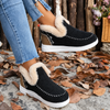 Instapsneakers voor dames met pluche voering