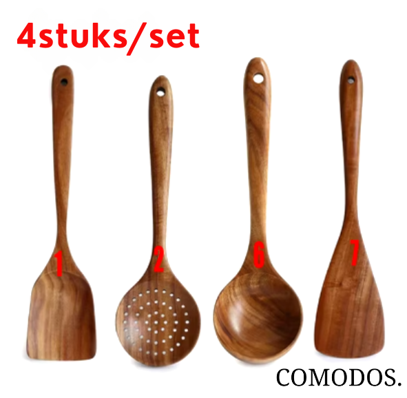 WoodCraft Elite™ Bestekset | Tijdloze Elegantie Ontmoet Culinair Meesterschap