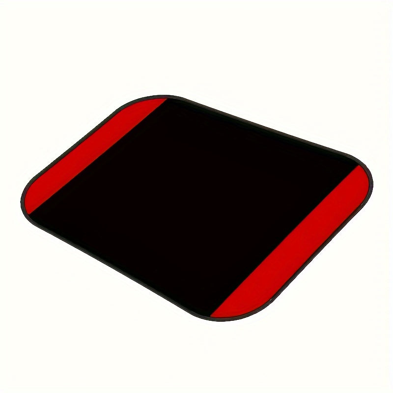 Polyester Automatten met Rode Verticale Strepen – Antislip en Wasbaar voor Elk Voertuig