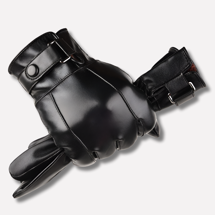 Stijlvolle leren winterhandschoenen