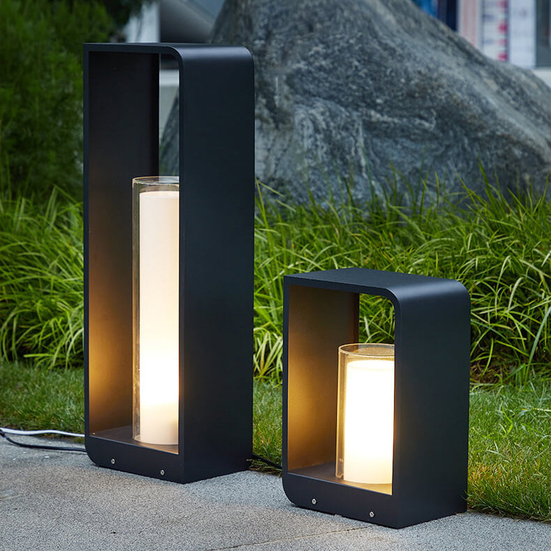 Moderne verlichting voor tuinpad en tuin