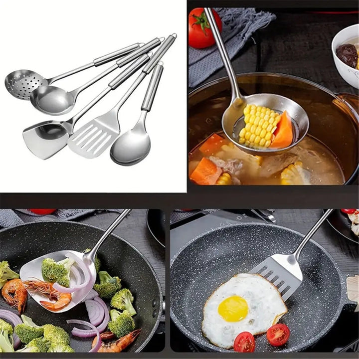 Premium kookgereiset, 5-delig, duurzame keukenessentials