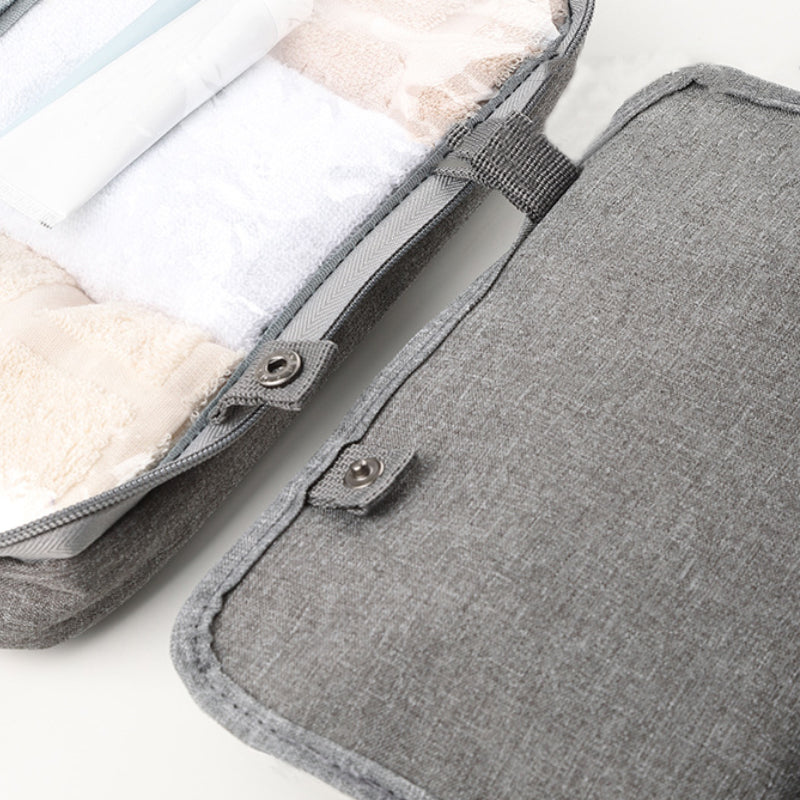 Travelique reisorganizer voor cosmetica | Compact en waterdicht | Met 4 vakken en 360° haak | Voor dames en heren