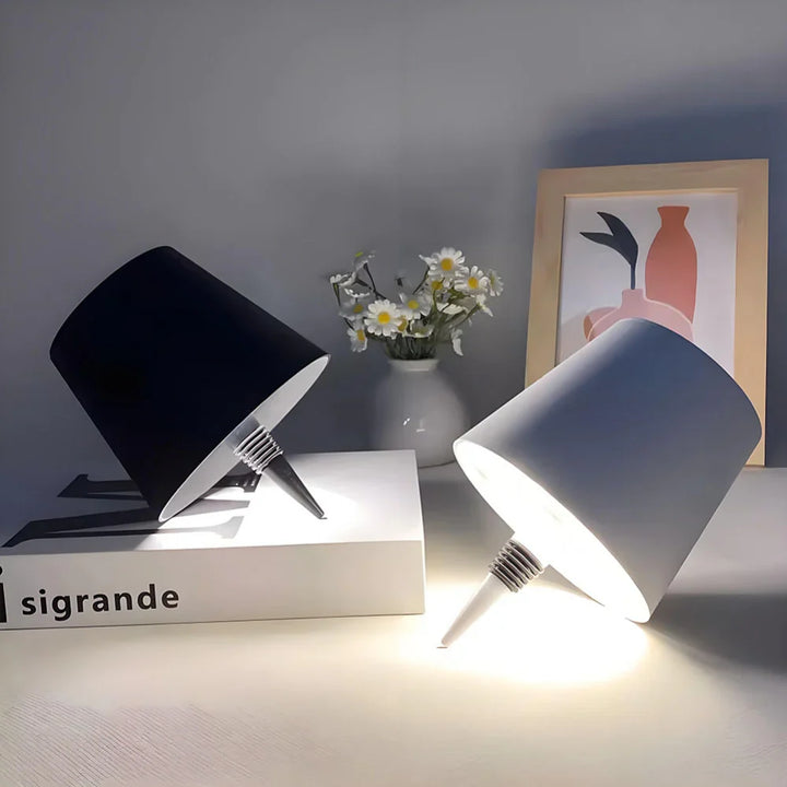 Flessenlamp-adapter, oplaadbare LED