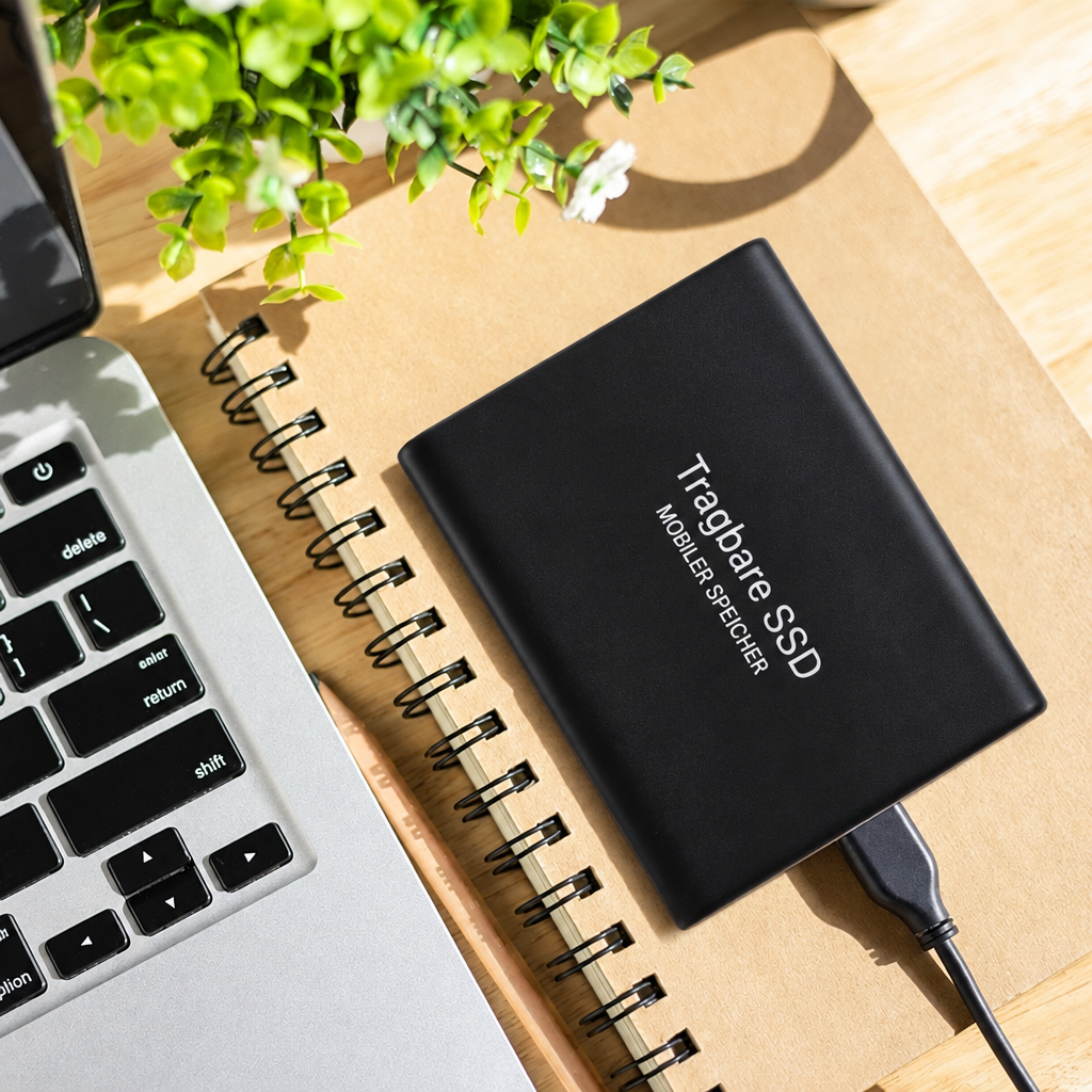 Robuuste externe SSD 30 TB voor grote bestanden