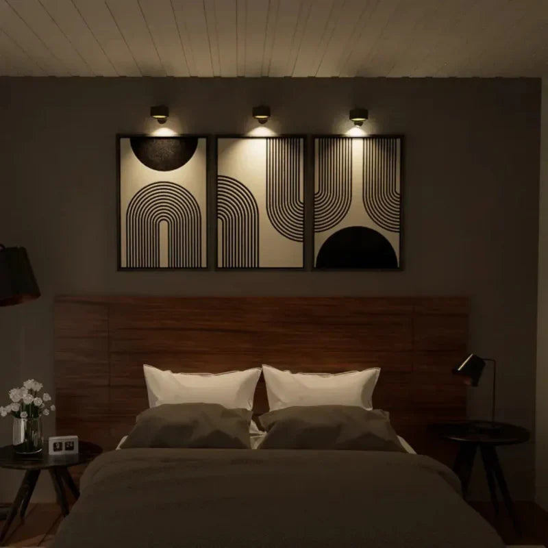 Magnetische wandlamp, dimbare en draagbare verlichting