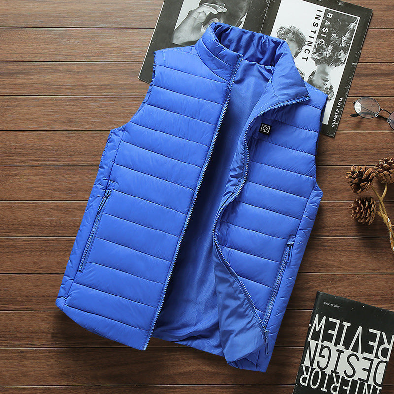 Verwarmd bodywarmer voor dames en heren, ook in camouflage