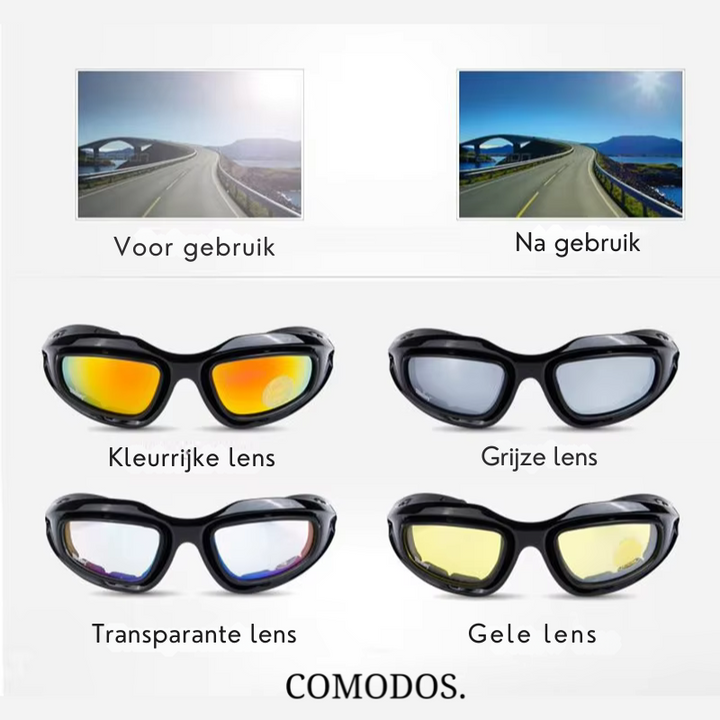 RideGuard™ | Ultieme Bescherming en Helderheid Voor Elke Rit