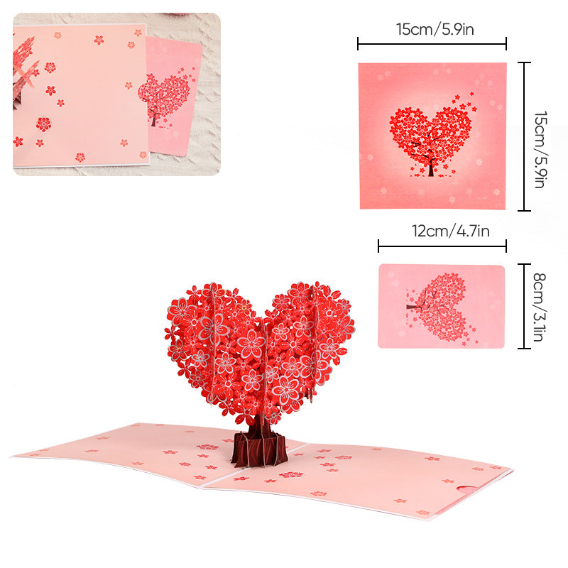 Moederdag 3D-bloemenkaart, uniek aandenken voor haar