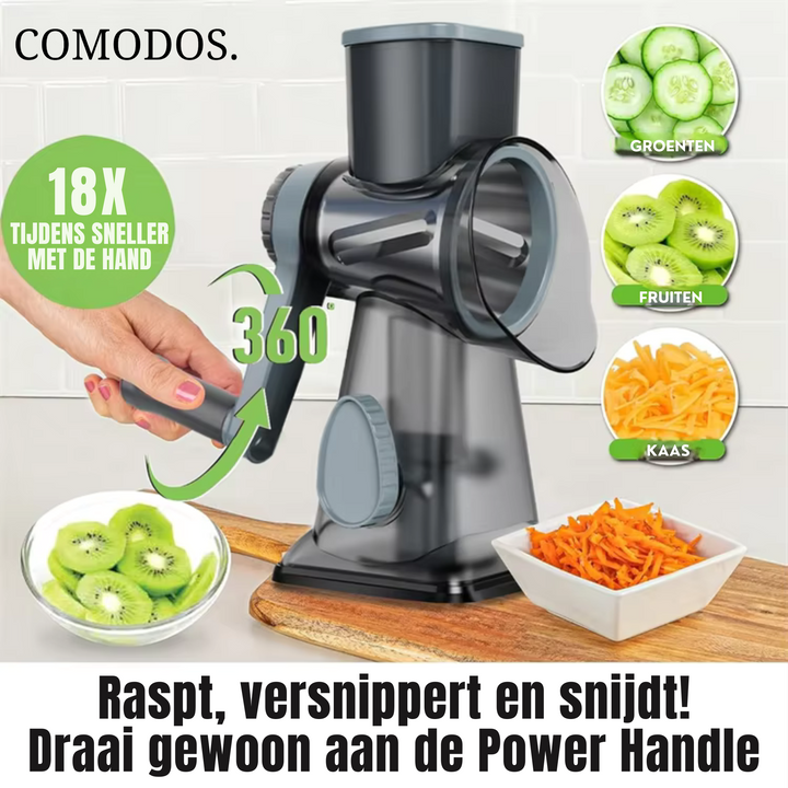 QuickChop Pro™ | Moeiteloos in blokjes snijden, hakken en snijden