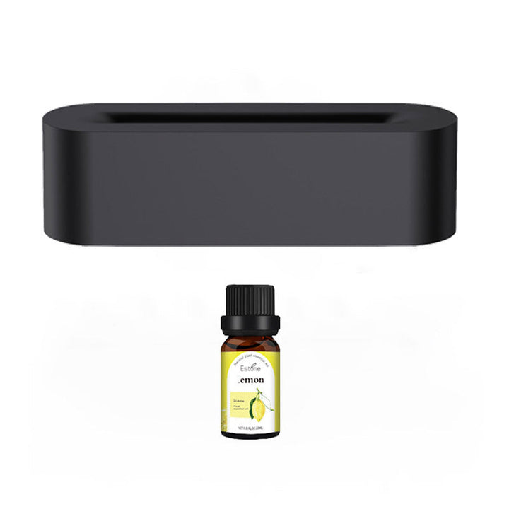 Vlam aroma diffuser met 7 kleuren, ook met geurolie erbij