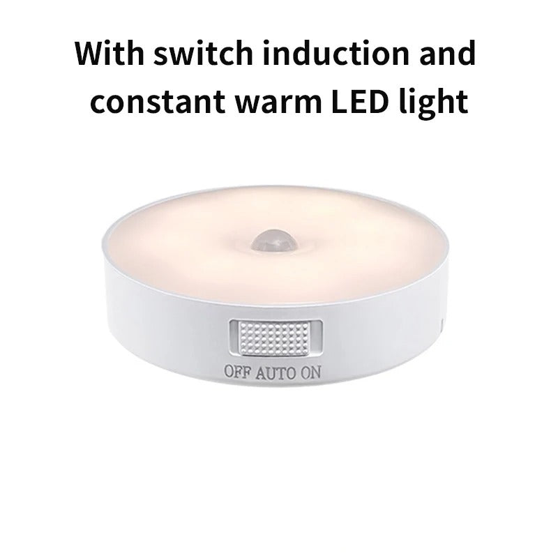 BrightGlow - Zelfklevende Draadloze LED Lamp met Bewegingssensor voor Extra Licht