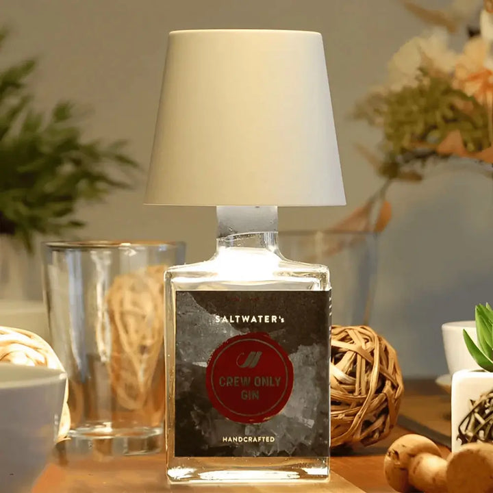 Flessenlamp-adapter, oplaadbare LED