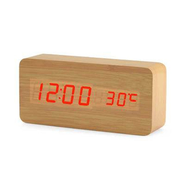 BrightTime - Moderne LED Wekker met Spraakfunctie en Digitaal Display