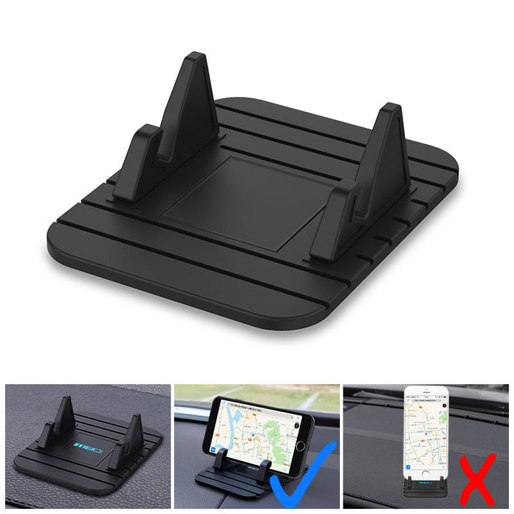 Telefoonhouder voor op het dashboard in de auto, compacte antislipstandaard
