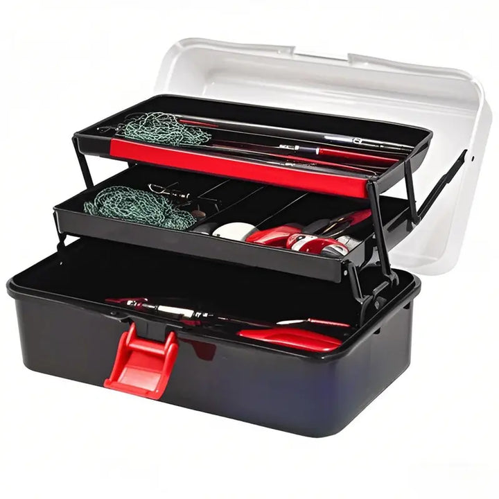 Viskoffer - 3 laags - Met slot