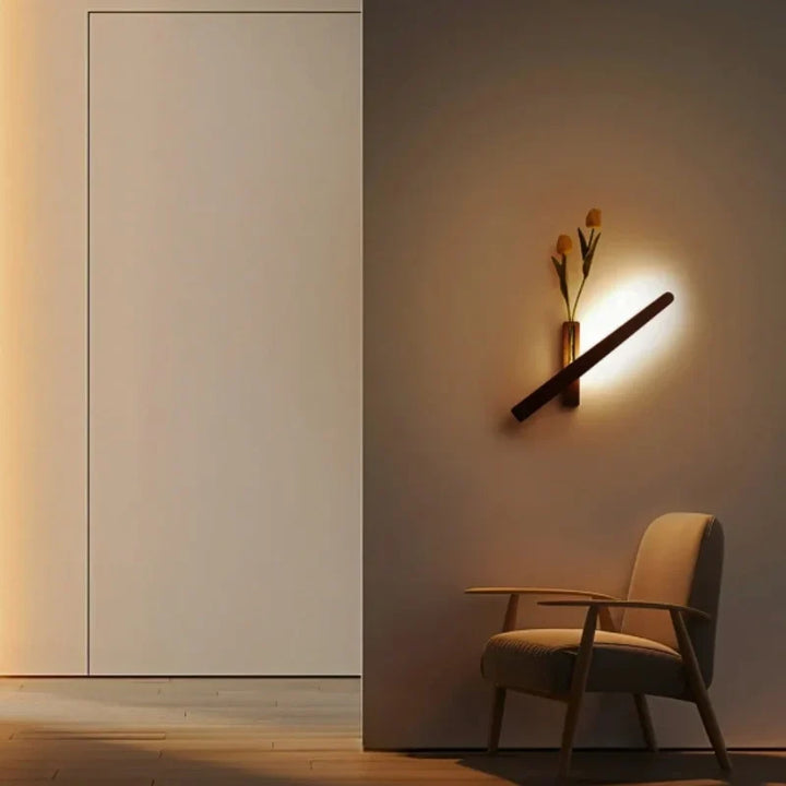 Wandlampen met ingebouwde vaas en instelbare gloed