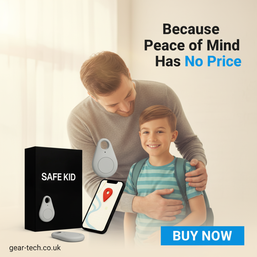 Locatietracker voor kinderen, realtime GPS & waterdicht ontwerp
