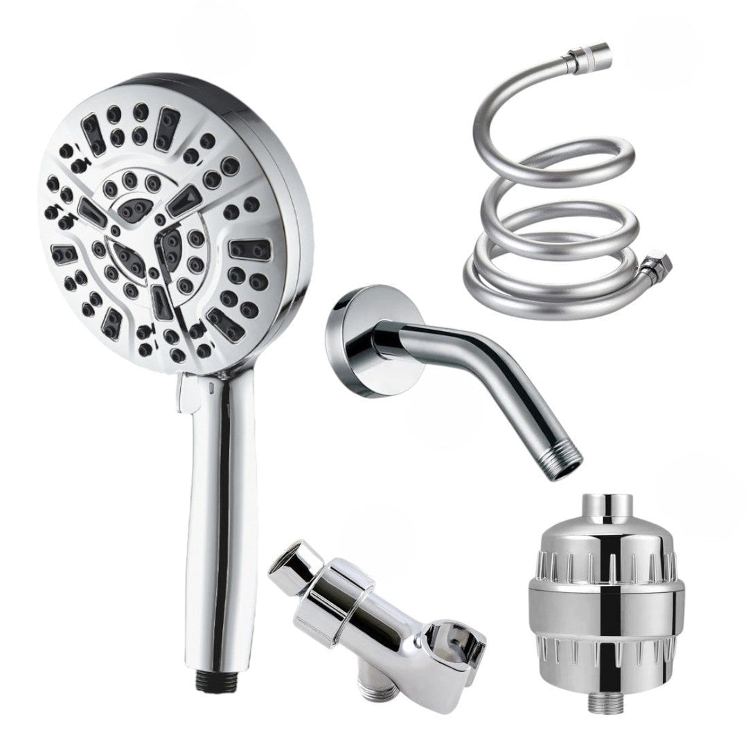 ClearFlow - Luxe Douchekop Met 10 Standen en Waterfilter