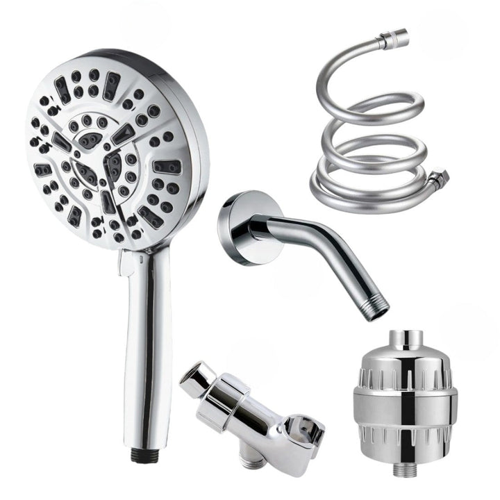 ClearFlow - Luxe Douchekop Met 10 Standen en Waterfilter