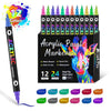 Dubbelzijdige Twee-kleur Acryl Markeerstift